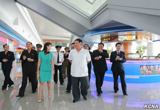 Illustration for article titled North Korea's New Airport Has a Chocolate Fountain and a Dark History
